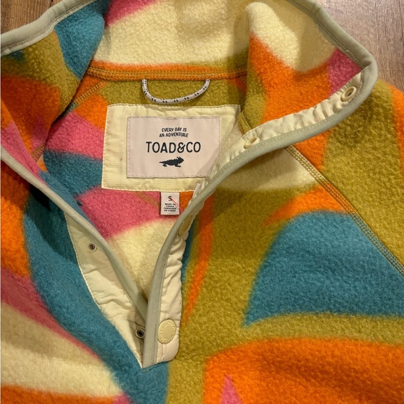Toad & Co Campo Fleece 1/4 Snap Dress - Picture 3 of 5